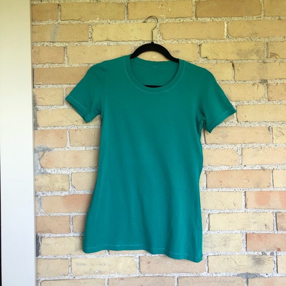 Lululemon Teal Pima T-Shirt